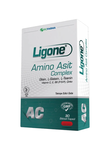 Ligone Amino Asit Complex 30 Bitkisel Kapsül ürün görseli 1