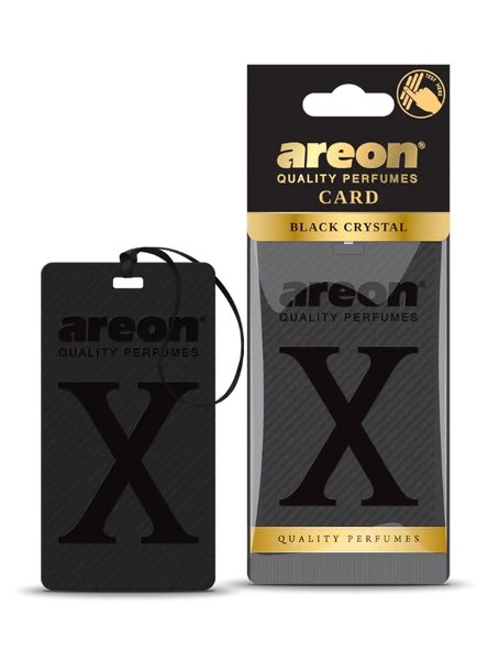 Areon X Card Black Crystal Oto Araç Kokusu ürün görseli 1
