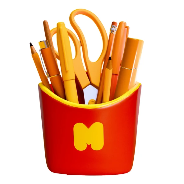 Mustard Fries Seramik Kalemlik ürün görseli 1