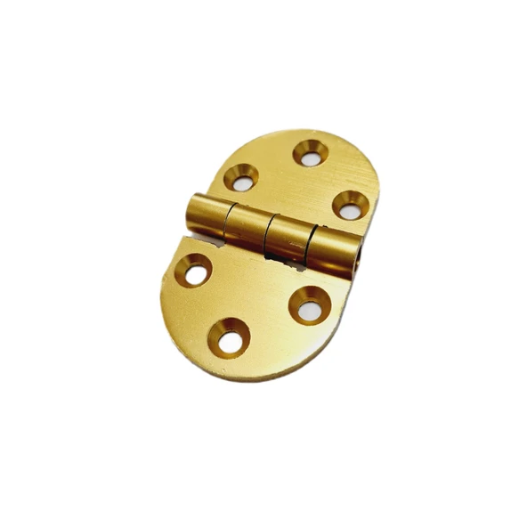 Oval Masa Menteşesi  SARI | Ölçü 4 cm / 68 mm  | 5 ADET ürün görseli 1