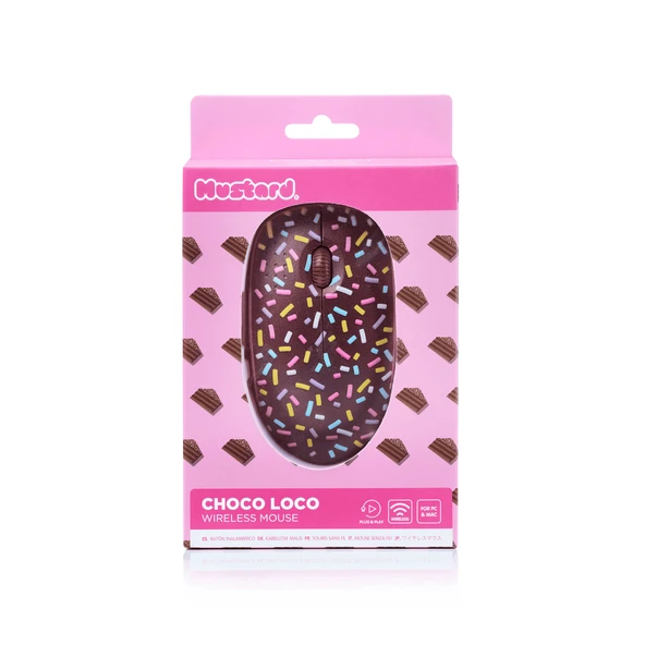 Mustard Chocolate Kablosuz Mouse - Resim 2