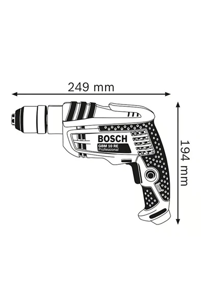 Professional GBM 10 RE Darbesiz Matkap - Resim 5