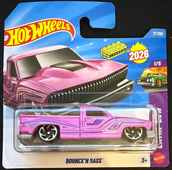 Hot Wheels Tekli Arabalar Bounce'n Bass JJK69 (Layin' Low) ürün görseli 1