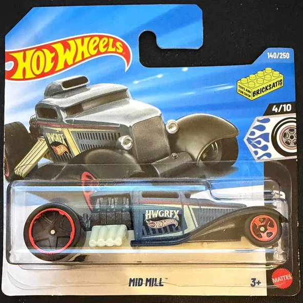 Hot Wheels Tekli Arabalar Mid Mill JJJ93 (Rod Squad) ürün görseli 1