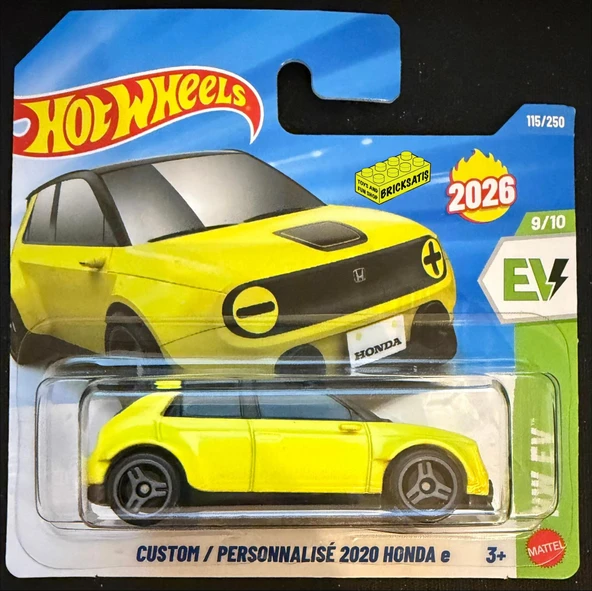 Hot Wheels Tekli Arabalar Custom 2020 Honda e JMB11 (Hw Ev) ürün görseli 1