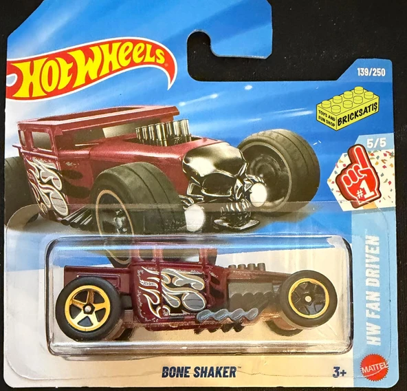 Hot Wheels Tekli Arabalar Bone Shaker JJJ92 (Fan Driven) ürün görseli 1