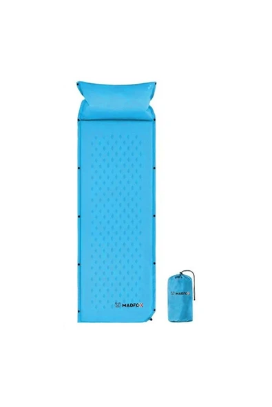 Madfox Outward Ultralight Yastıklı Şişme Kamp Matı MAVİ ürün görseli 1