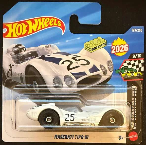 Hot Wheels Tekli Arabalar Maserati Tipo 61 JJH44 (Starting Grid) ürün görseli 1