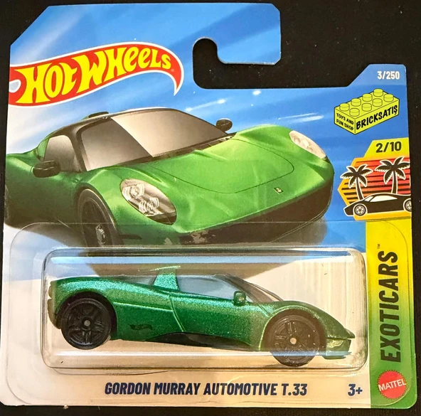 Hot Wheels Tekli Arabalar Gordon Murray Automotive T.33 JJL44 (Exoticars) ürün görseli 1