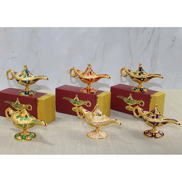Mineli Metal Alaatin Lambası ürün görseli 1