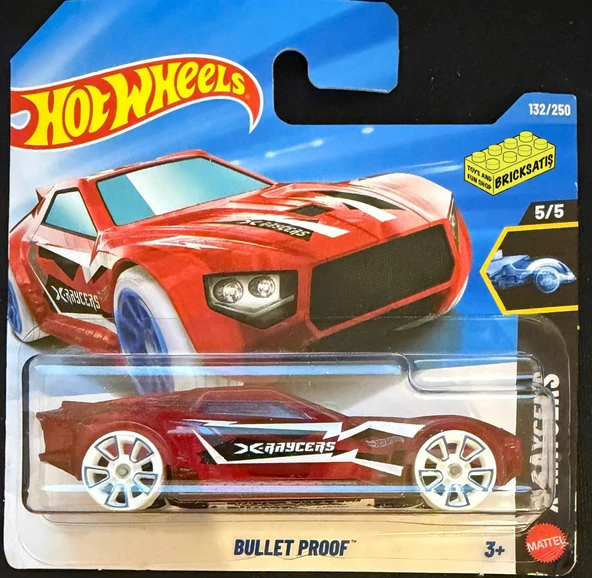 Hot Wheels Tekli Arabalar Bullet Proof JJJ85 (X-Raycers) ürün görseli 1