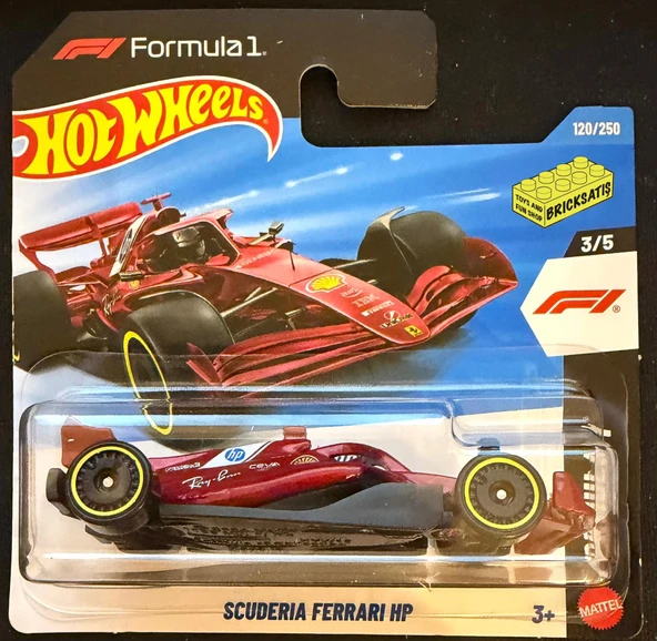 Hot Wheels Tekli Arabalar Scuderia Ferrari HP JJJ78 (Formula 1) ürün görseli 1