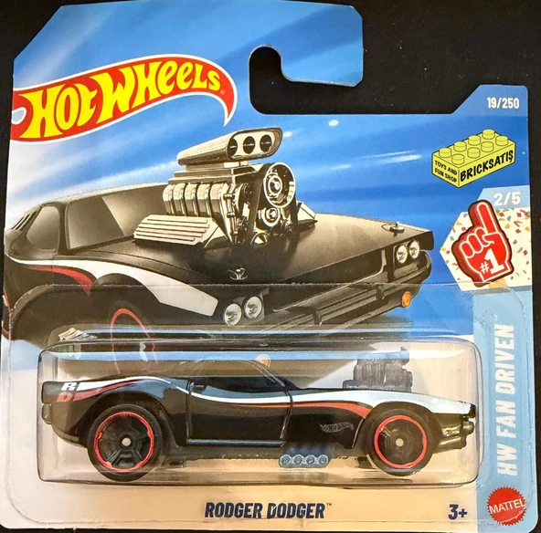 Hot Wheels Tekli Arabalar Rodger Dodger JJK71 (Fan Driven) ürün görseli 1