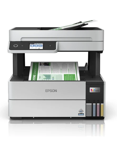 Epson EcoTank L6460 Wi-Fi + Tarayıcı + Fotokopi Renkli Çok Fonksiyonlu Tanklı Mürekkep Püskürtmeli Yazıcı ürün görseli 1
