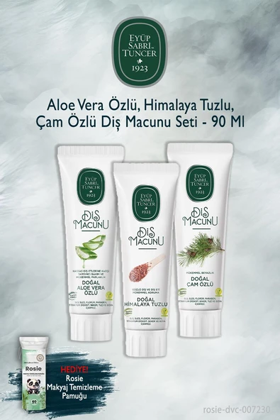 Eyüp Sabri Tuncer Diş Macunu Aloe Vera Özlü 90 ml ürün görseli 1
