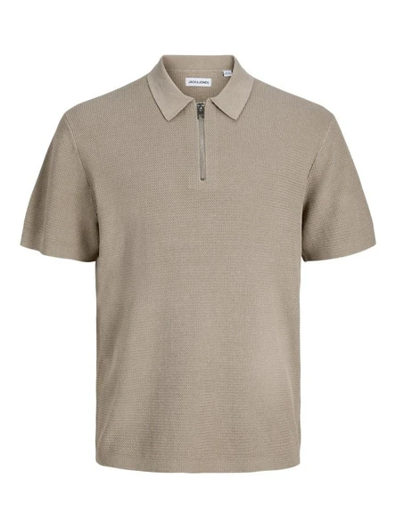 Jack Jones Max Relax Fit Tiriko Knıt Polo Yaka Erkek Tişört 12288544 ürün görseli 1