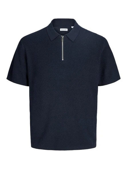 Jack Jones Max Relax Fit Tiriko Knıt Polo Yaka Erkek Tişört 12288544 ürün görseli 1
