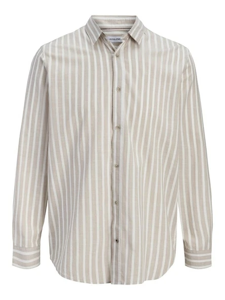 Jack Jones Henry Mıx Slup Regular Fit Erkek Gömlek 12289180 ürün görseli 1