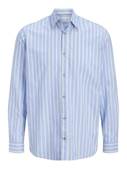 Jack Jones Henry Mıx Slup Regular Fit Erkek Gömlek 12289180 ürün görseli 1