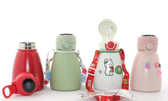 Digital Göstergeli Çift Katmanlı Termos Suluk 500 Ml ürün görseli 1