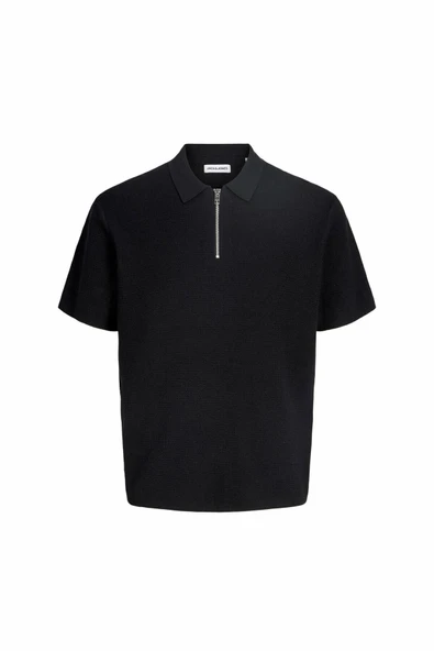 Jack Jones Max Relax Fit Tiriko Knıt Polo Yaka Erkek Tişört 12288544 ürün görseli 1