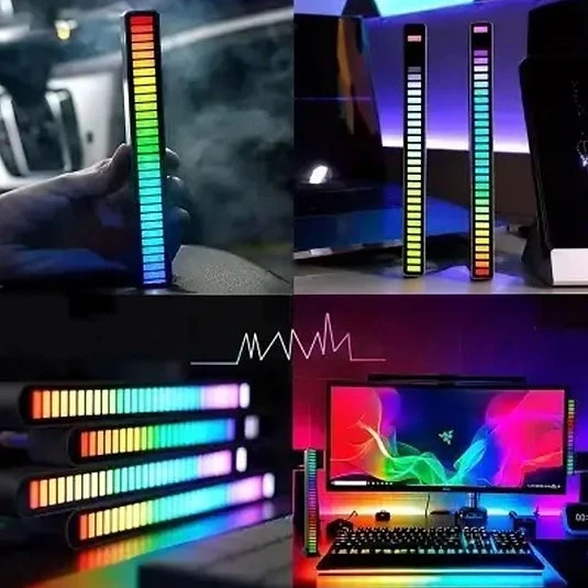 Rgb Sese Duyarlı Taşınabilir Ekolayzer LED Çubuk ürün görseli 1