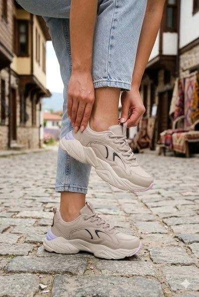 Lumberjack Dakota Pu 5Pr Rahat Orijinal Ürün Kadın Sneaker Ayakkabı ürün görseli 1