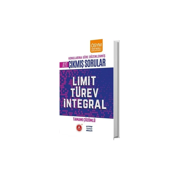 AYT Limit Türev İntegral Tamamı Çözümlü Konularına Göre Çıkmış Sorular ürün görseli 1