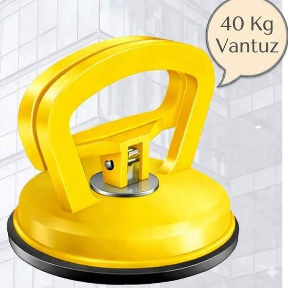 Vantuz Cam Vantuzu Vakumlu Cam Fayans Ahşap Tutucu Taşıma Araba Kaporta Göcük Çektirme Plastik Tekli ürün görseli 1
