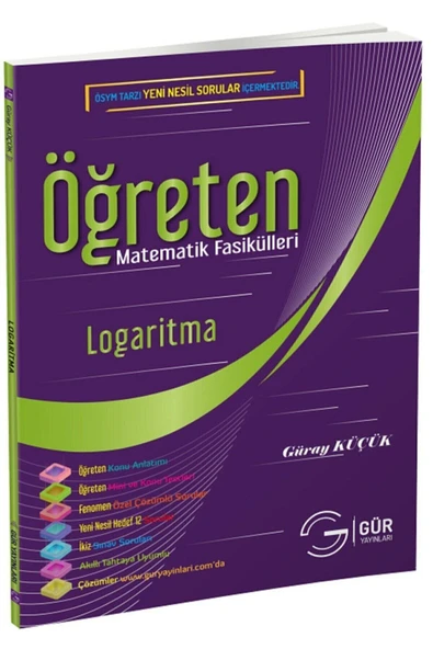 Öğreten Matematik Fasikülleri Logaritma ürün görseli 1