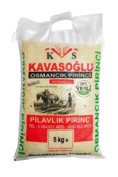 Kavasoğlu Osmancık Pirinci 5 kg ürün görseli 1