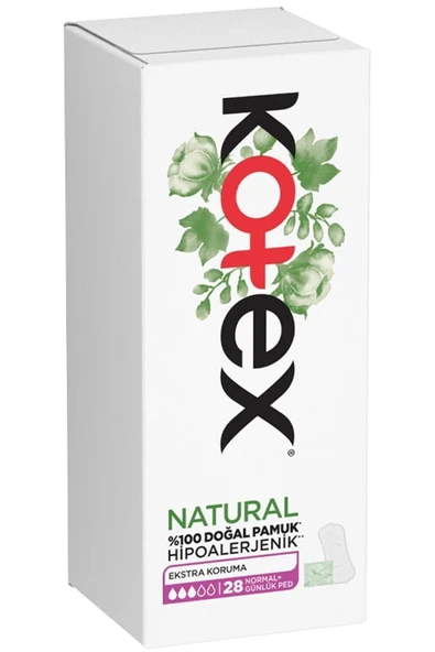 Natural Normal Günlük Ped 28 li ürün görseli 1