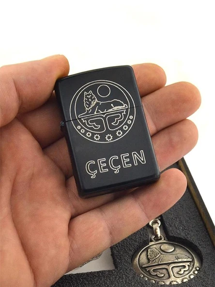 Çeçen Bayrak Figürlü Benzinli Çakmak - Resim 8