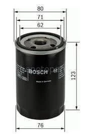 VOLVO V60 T5 09.2010 - 08.2013 BOSCH YAĞ FİLTRESİ filitre ürün görseli 1