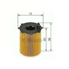 VOLVO V50 1.6D DRIVe 11.2004 - 07.2010 BOSCH YAĞ FİLTRESİ filitre ürün görseli 1