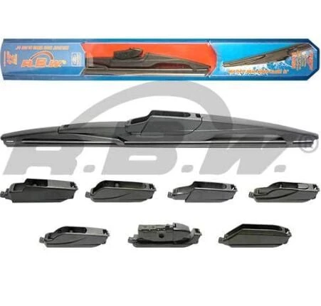 7 ADAPTÖRLÜ PLASTİK, MULTI-FIT 300 mm, (12') RBW ARKA SİLECEK, 95012 SİLGİ SÜPÜRGESİ ürün görseli 1