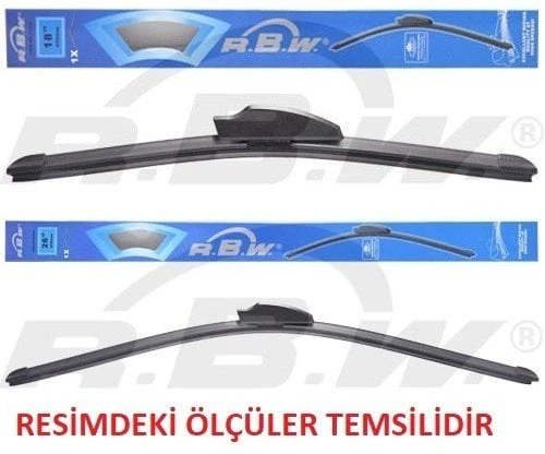 HONDA Civic Sedan [FB] 09.11-... 650 / 550 mm. RBW Muz Silecek Seti  2'li Takım. U Kanca Uyumludur. ürün görseli 1