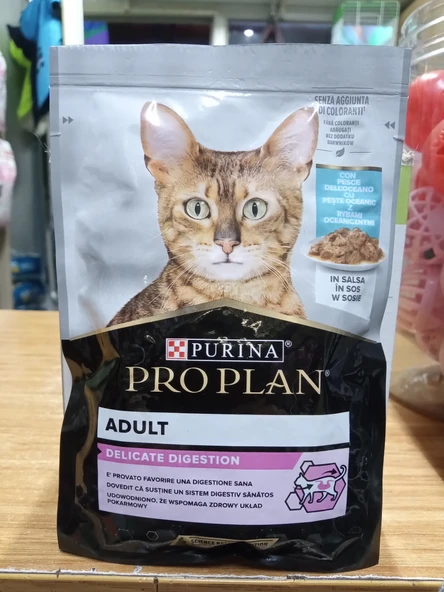 PRO PLAN OKYANUS BALIKLI KEDİ YAŞ MAMA 85 GRAM X 15 ADET ürün görseli 1