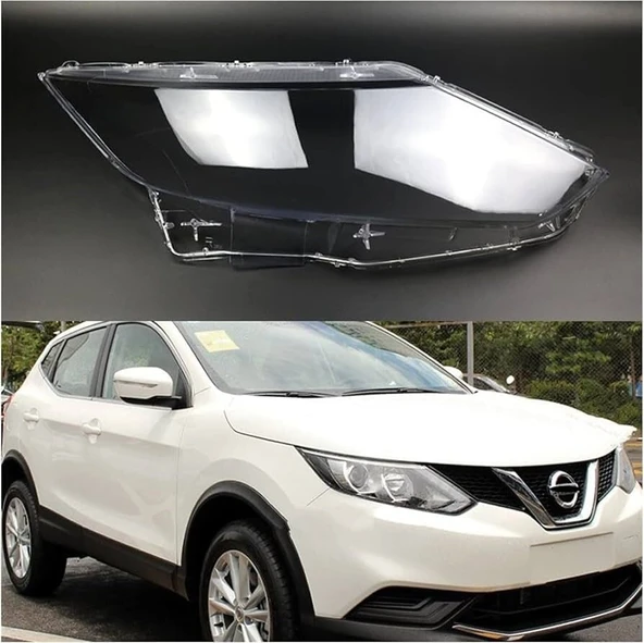 Nissan Qasqai Sağ Far Camı Ledli  Ce Belgeli 2017-19 ürün görseli 1