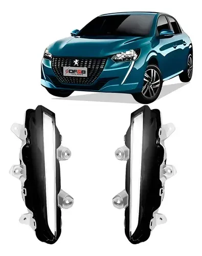 9824241180 İthal Peugeot 208 Gündüz Farı Ledli  Sağ 2020-22 ürün görseli 1