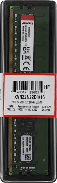 PTTAVM: Kingston Fury Beast 32 GB (2x16) 3200 MHz CL16