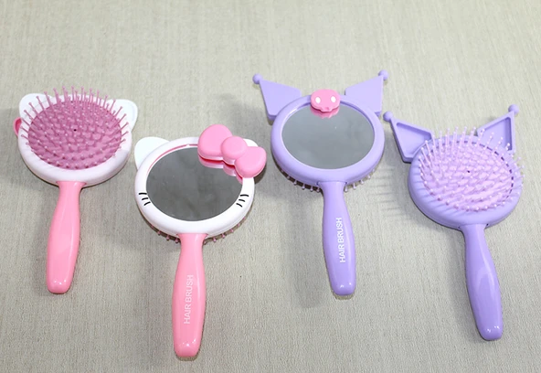 Kuromi, Hello Kitty Karışık Aynalı Tarak ürün görseli 1