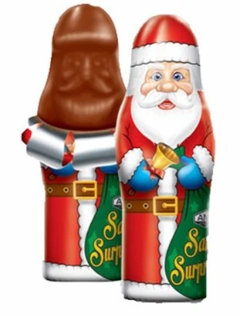 1 Adet Noel Baba Figür Çikolata ürün görseli 1