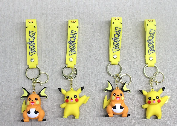 Pikachu Raichu Silikon Anahtarlık ürün görseli 1