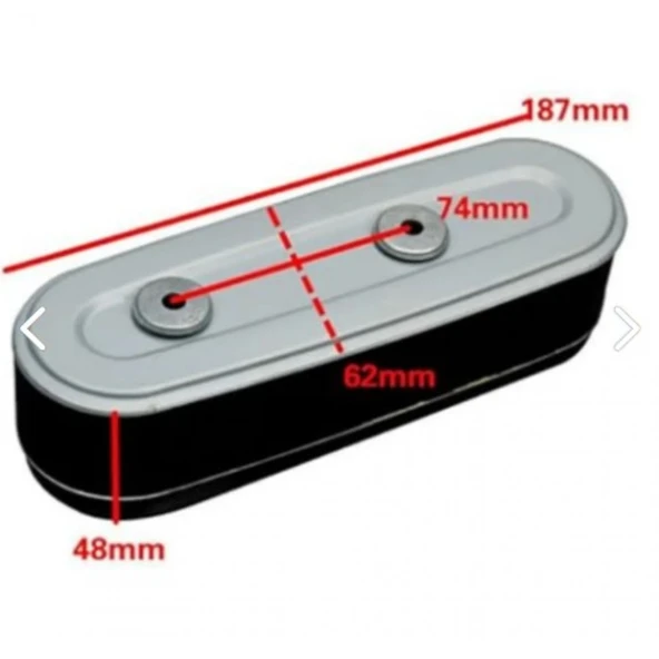 GXV160 Çim Biçme Makinesi Hava Filtresi (18,7 x 6,2 x 4,8 cm) ürün görseli 1