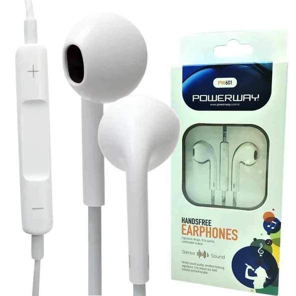 Powerway PW-601 Kulakiçi Kulaklık ürün görseli 1