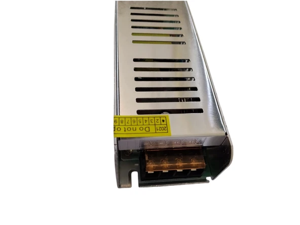 ERKLED Slim 12v 12.5A Şerit Led Trafosu 150w IP20  (12 Volt 12.5 Amper 15mt ye Kadar Kullanım İçin Uygundur) ürün görseli 1