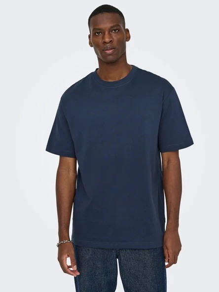 22022532 ONSFRED LIFE RLX SS TEE NOOS - Resim 5