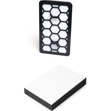 Boyser Karaca Vantuz V4 / V5 / V7 / V8 / S6 Uyumlu Hepa Filtre ve Sünger Filtre Seti ( ÖN SÜNGERİN TAKILDIĞI PLASTİK KAFESİ GÖNDERMİYORUZ ) ürün görseli 1