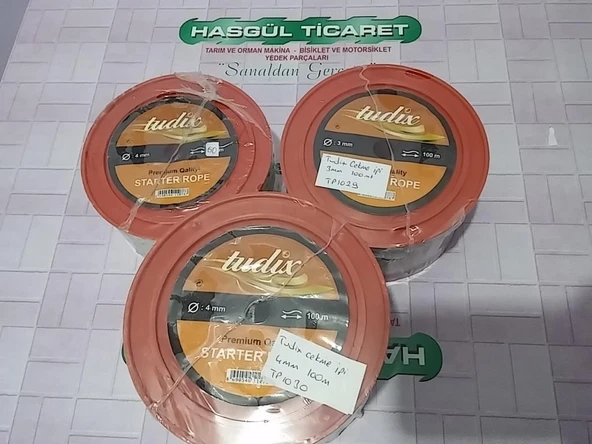 TUDİX CEKME İPİ 3 MM 50 M - Resim 2